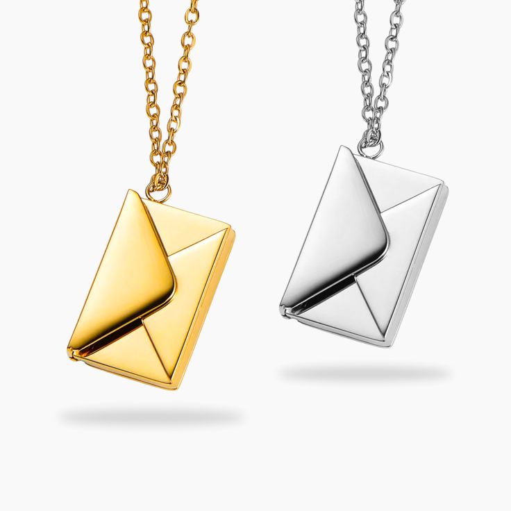 Envelope Necklace  Zaylixx Signature